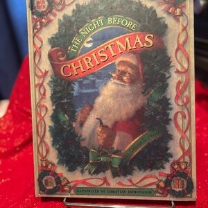 The Night Before Christmas Book - Illustrated by Christian Birmingham